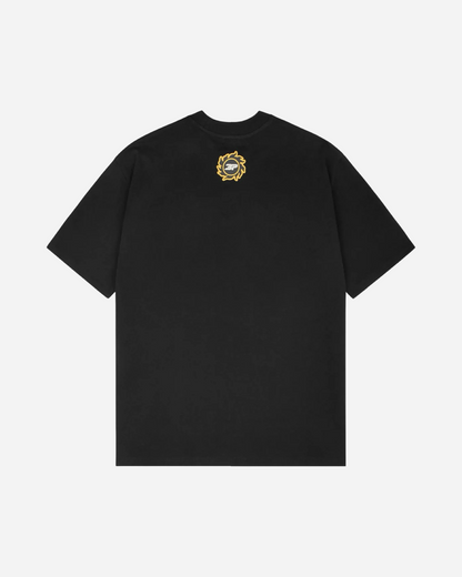 Broken Planet Powered By The Sun T-Shirt 'Midnight Black'