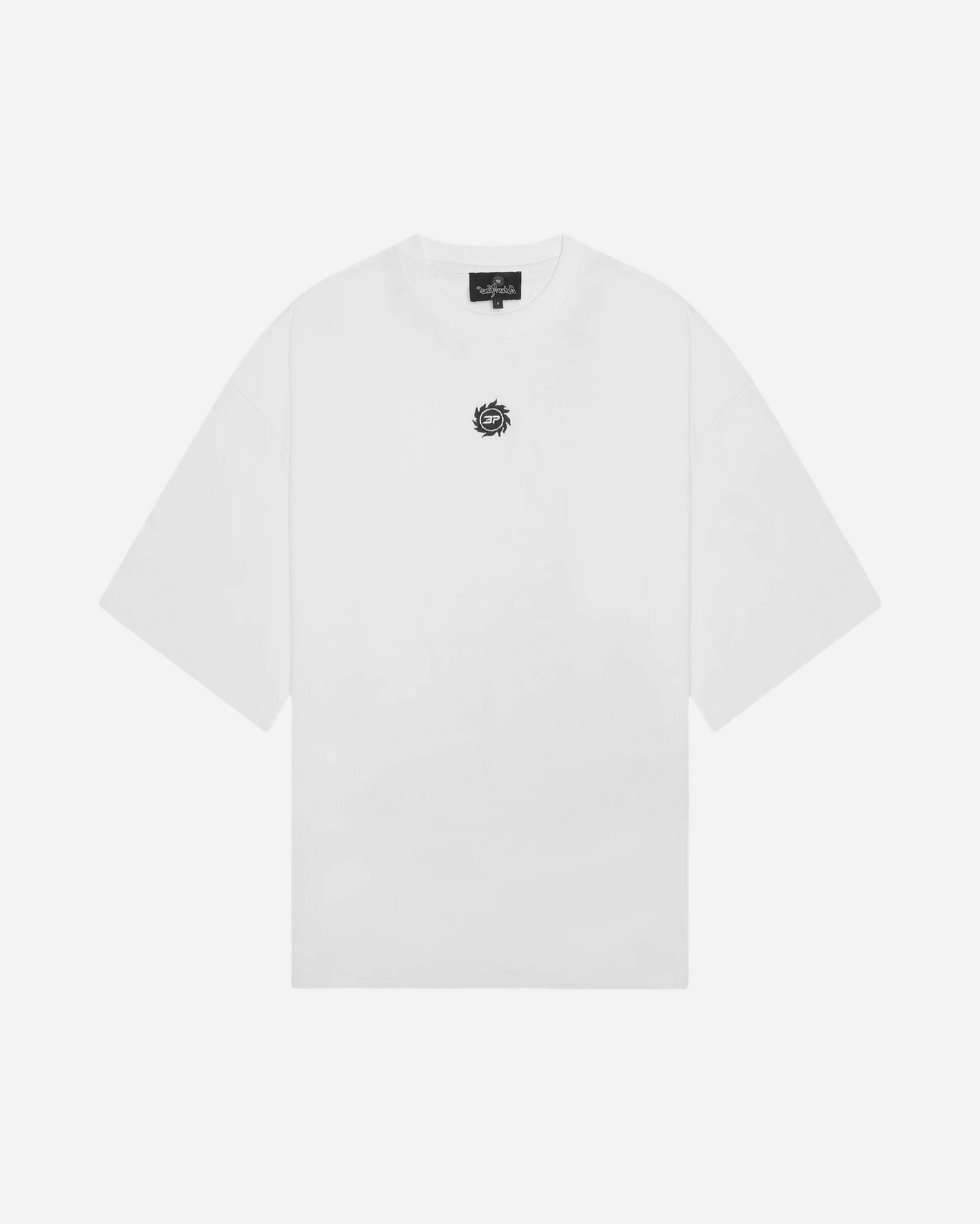 Broken Planet Cropped T-Shirt 'White'