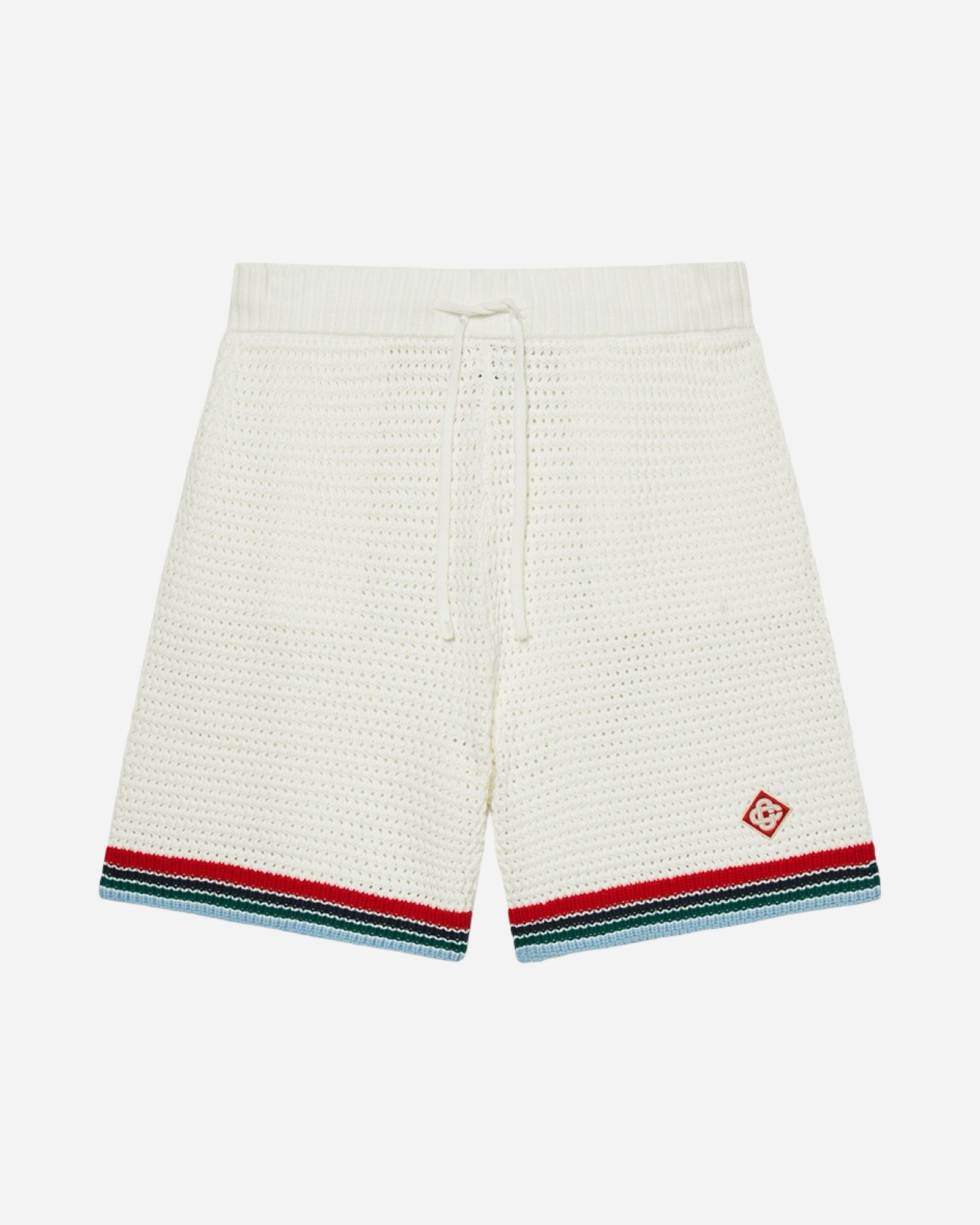Casablanca Gothic Crochet Shorts 'White'