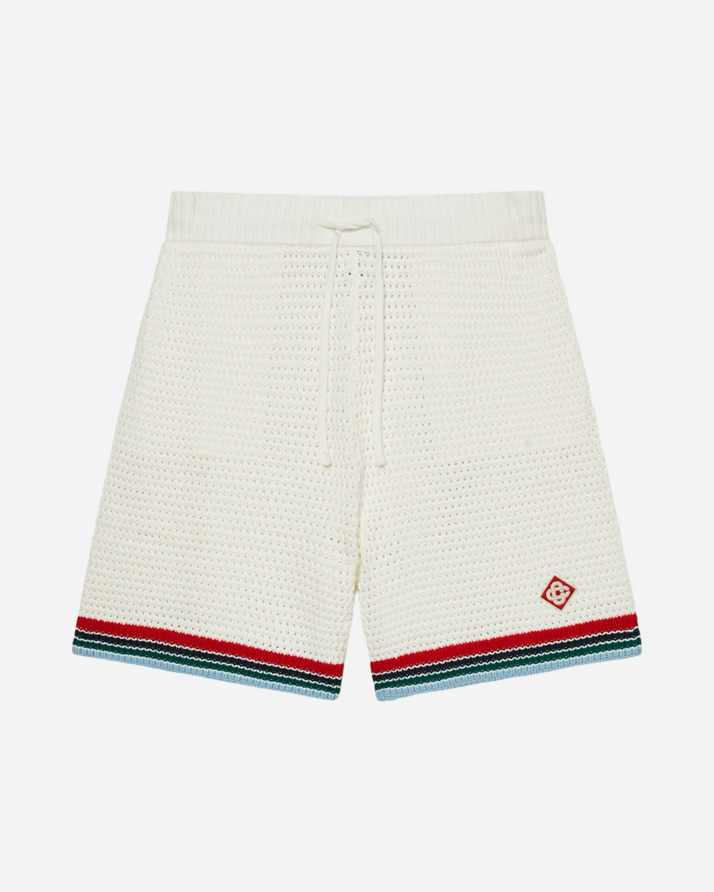 Casablanca Gothic Crochet Shorts 'White'
