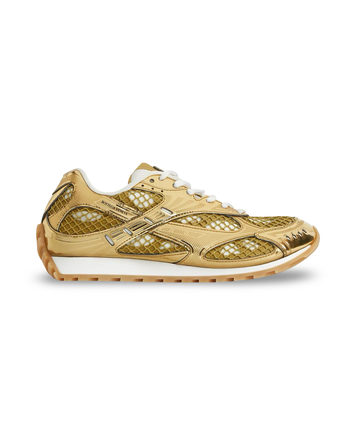 Bottega Veneta Orbit Sneaker 'Gold/White'
