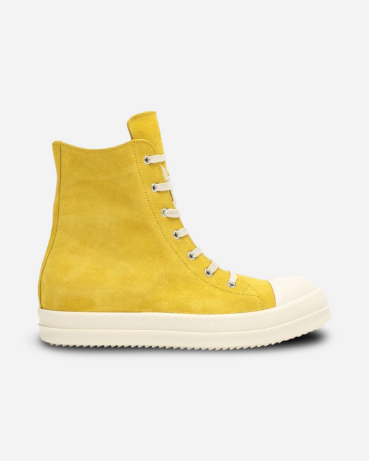 Rick Owens DRKSHDW High Top Canvas Sneakers 'Yellow'