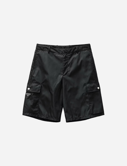 Prada Re-Nylon Cargo Shorts 'Black'