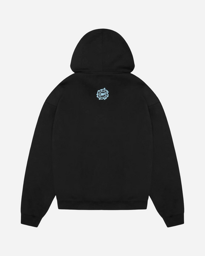 Broken Planet Sky Walking Hoodie 'Midnight Black'