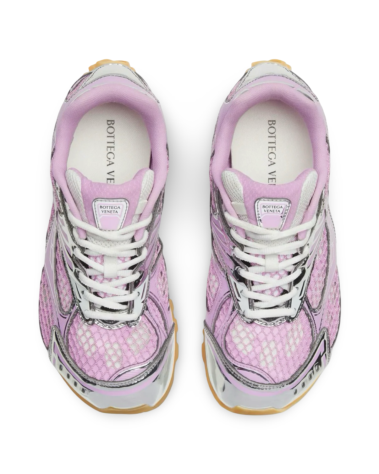 Bottega Veneta Orbit Sneaker 'Gloss/Silver'