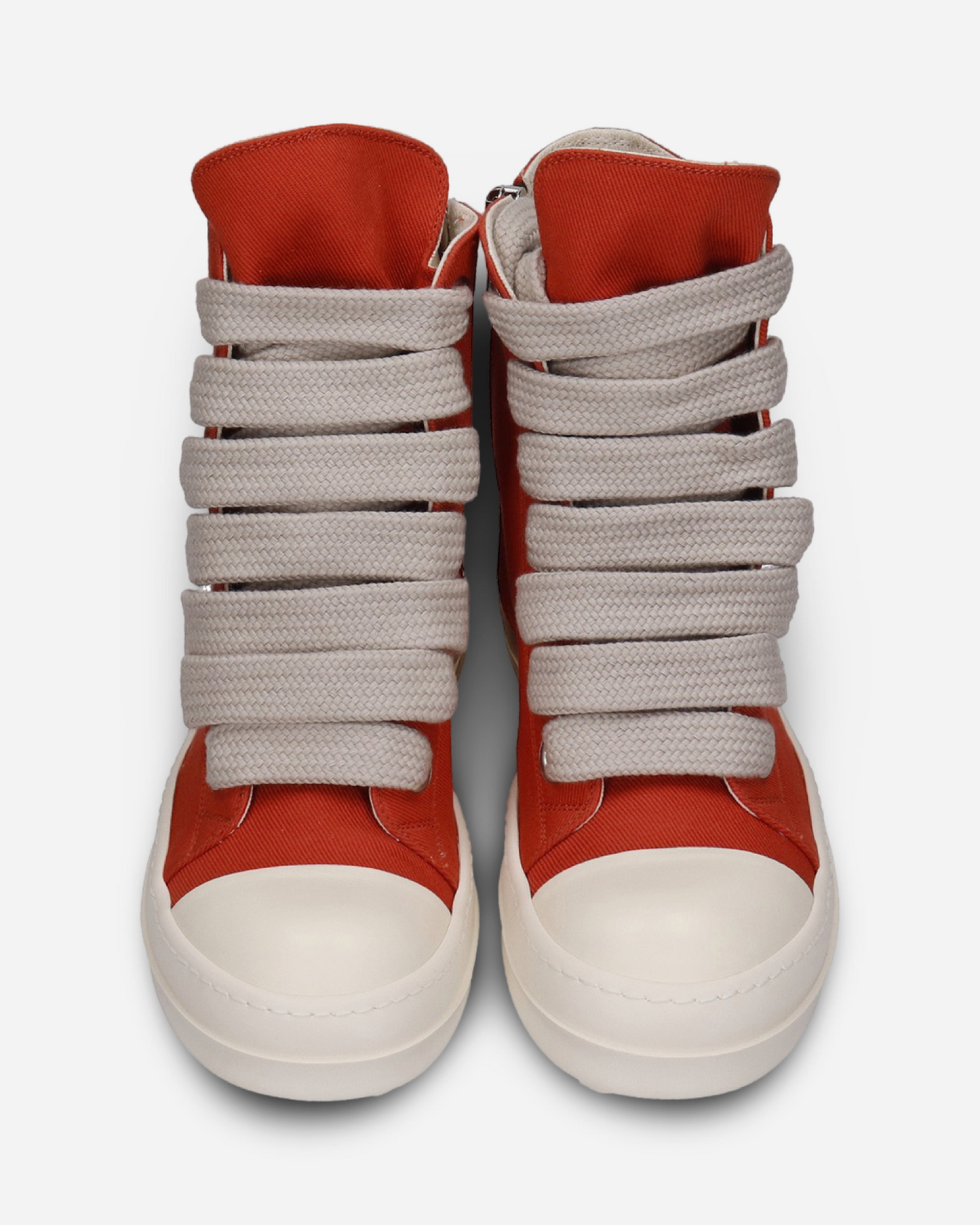 Rick Owens DRKSHDW JumboLaced High Top Canvas Sneakers 'Orange'