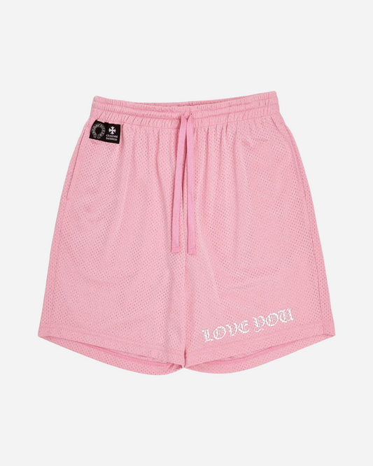 Chrome Hearts Sports Mesh Shorts 'Pink'