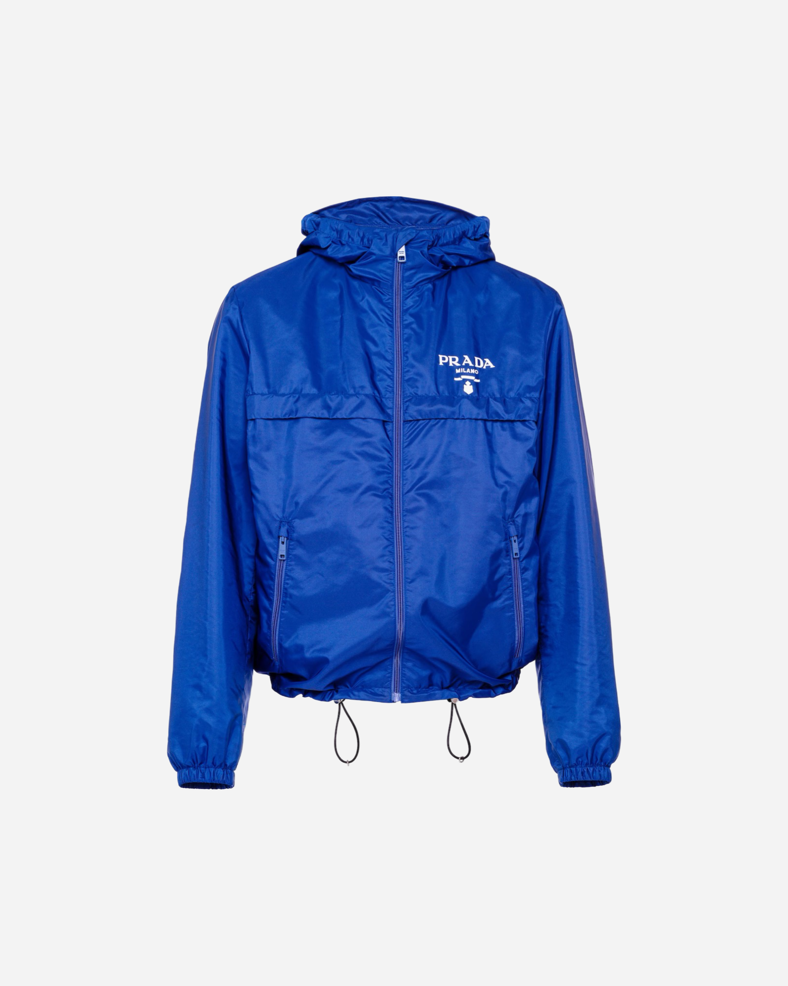 Prada Re-Nylon Blouson Jacket Ink Blue