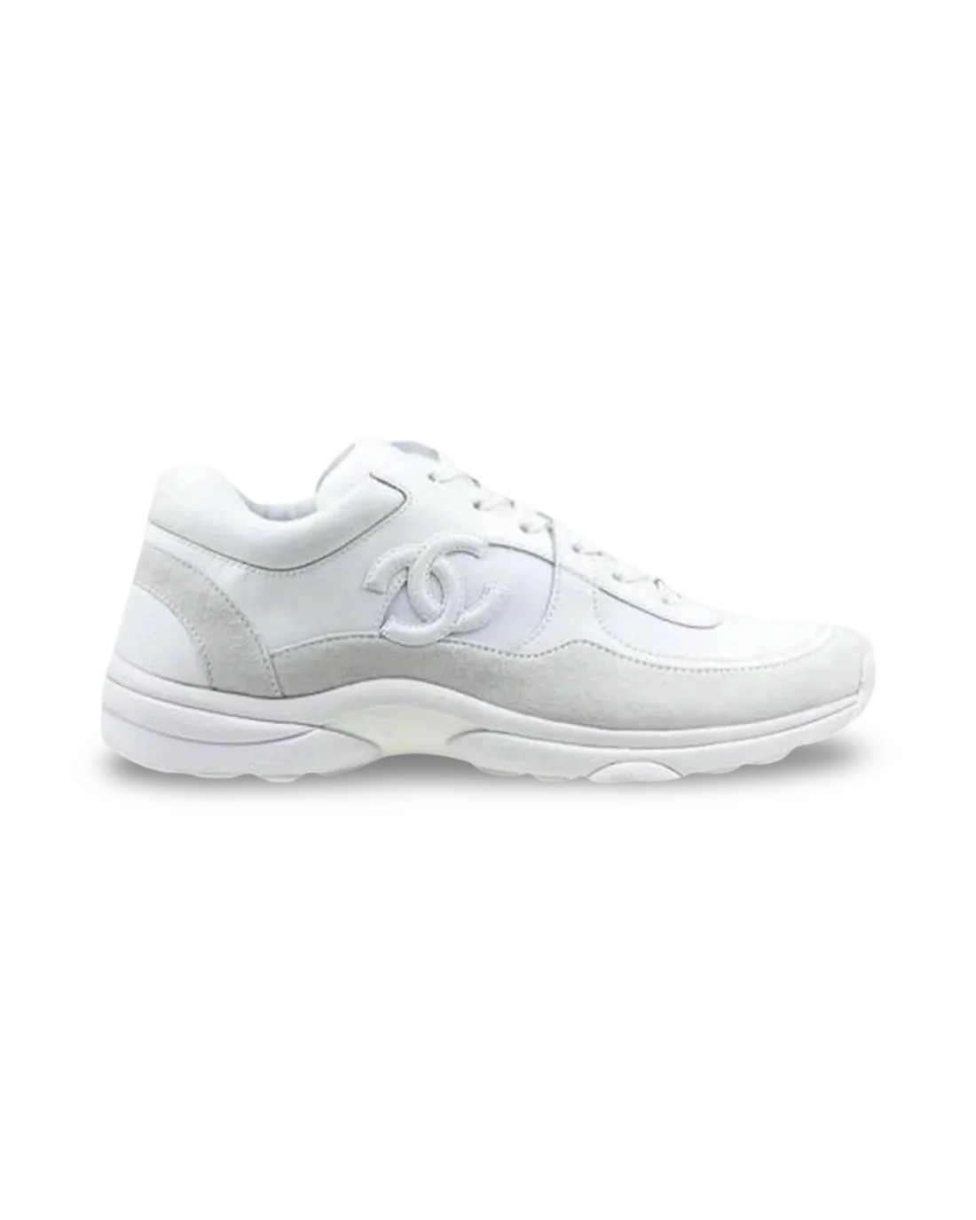 Chanel CC Logo Sneaker 'White'