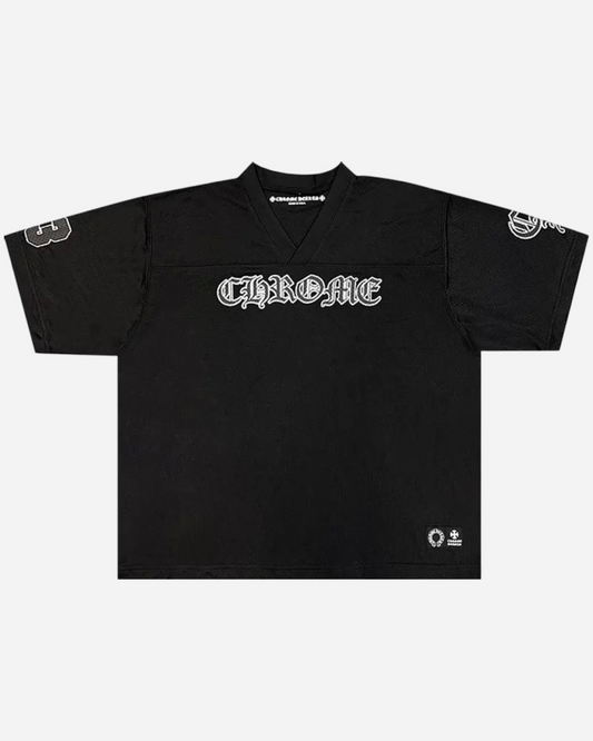 Chrome Hearts Mesh Stadium Jersey 'Black'