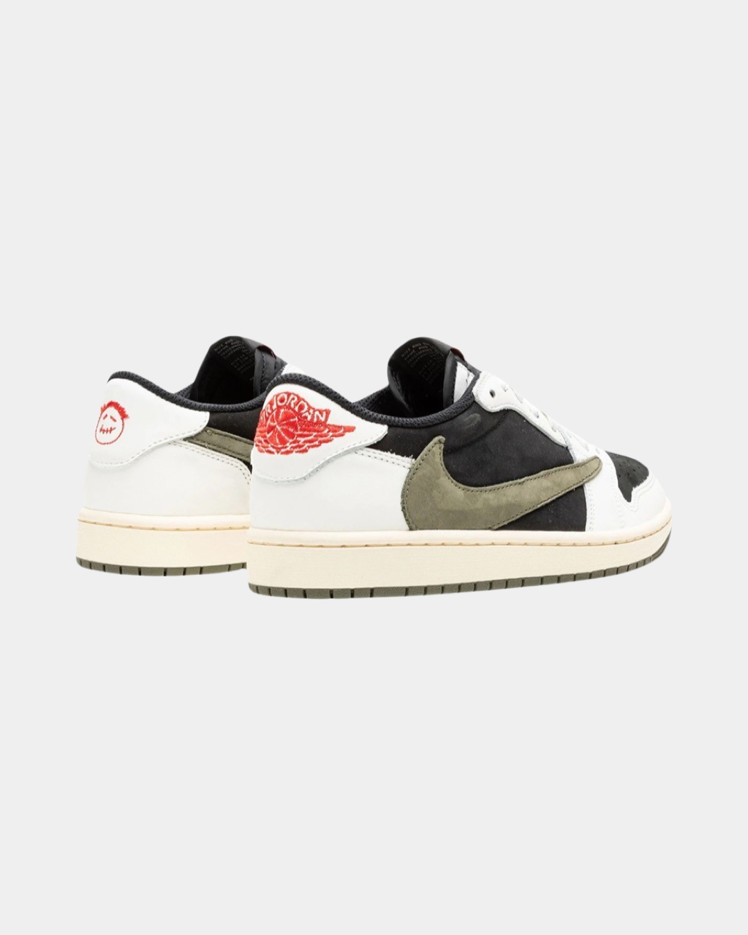 Air Jordan 1 Retro Low OG x Travis Scott Olive Creps City