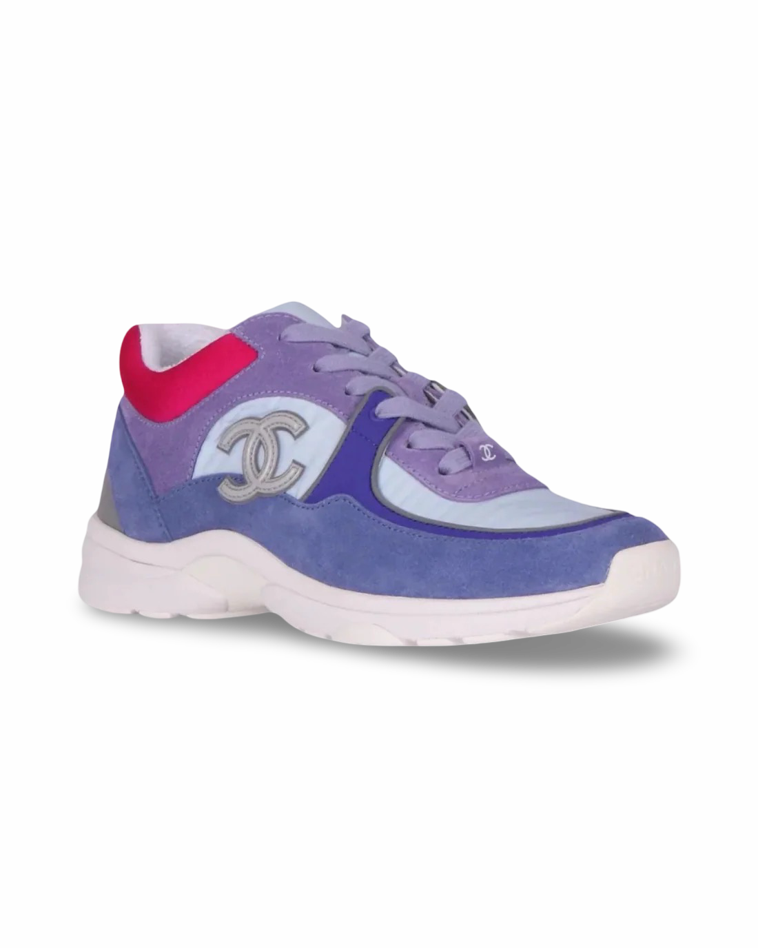 Chanel CC Logo Sneaker 'Ivory Blue'