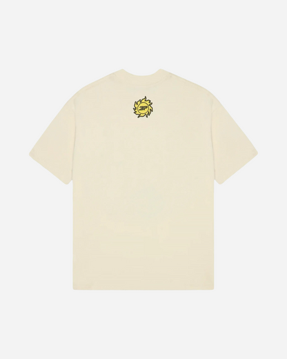 Broken Planet Foot On The Gas T-shirt 'Vanilla White'