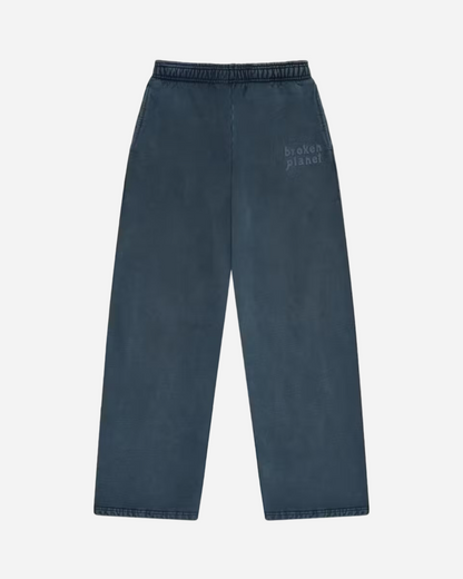 Broken Planet Basics Sweatpants 'Washed Outer Space Blue'