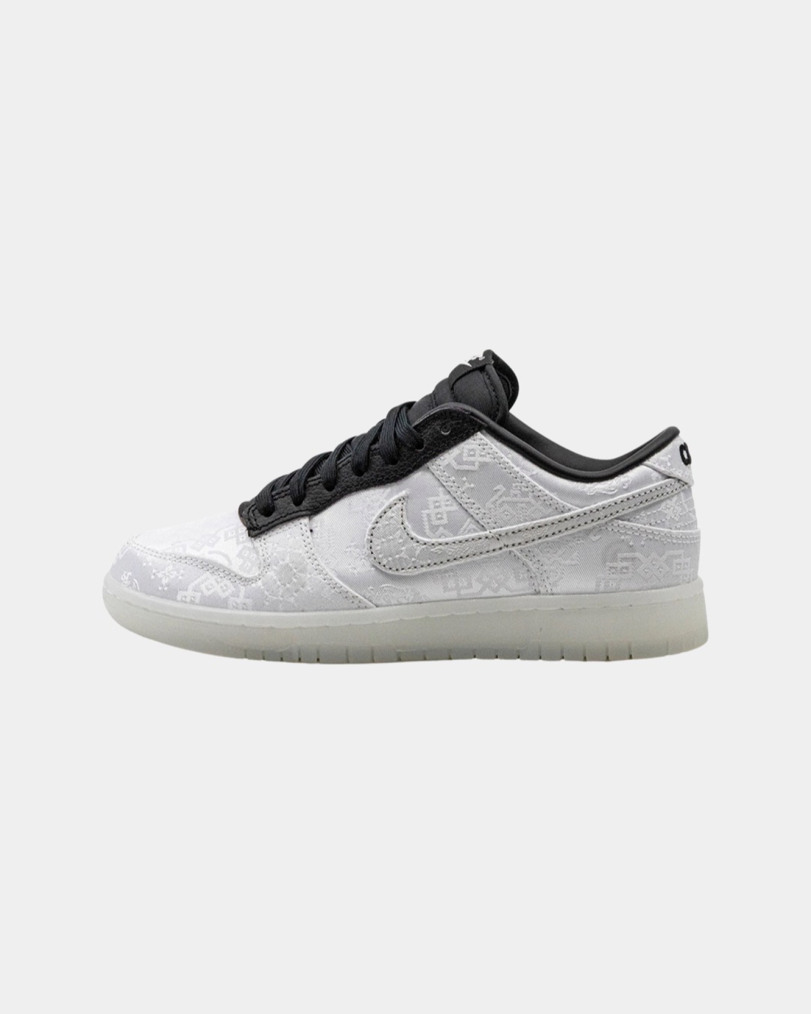 Fragment x Clot x Nike Dunk Low “White/Black” - Creps City