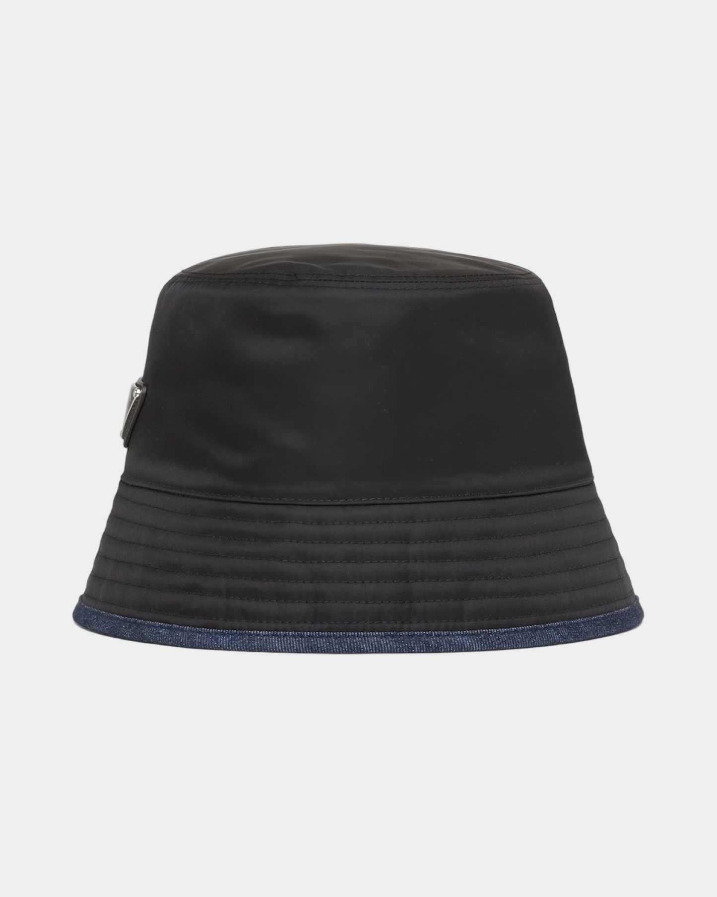 Prada Nylon Bucket Hat Black/Blue - Creps City