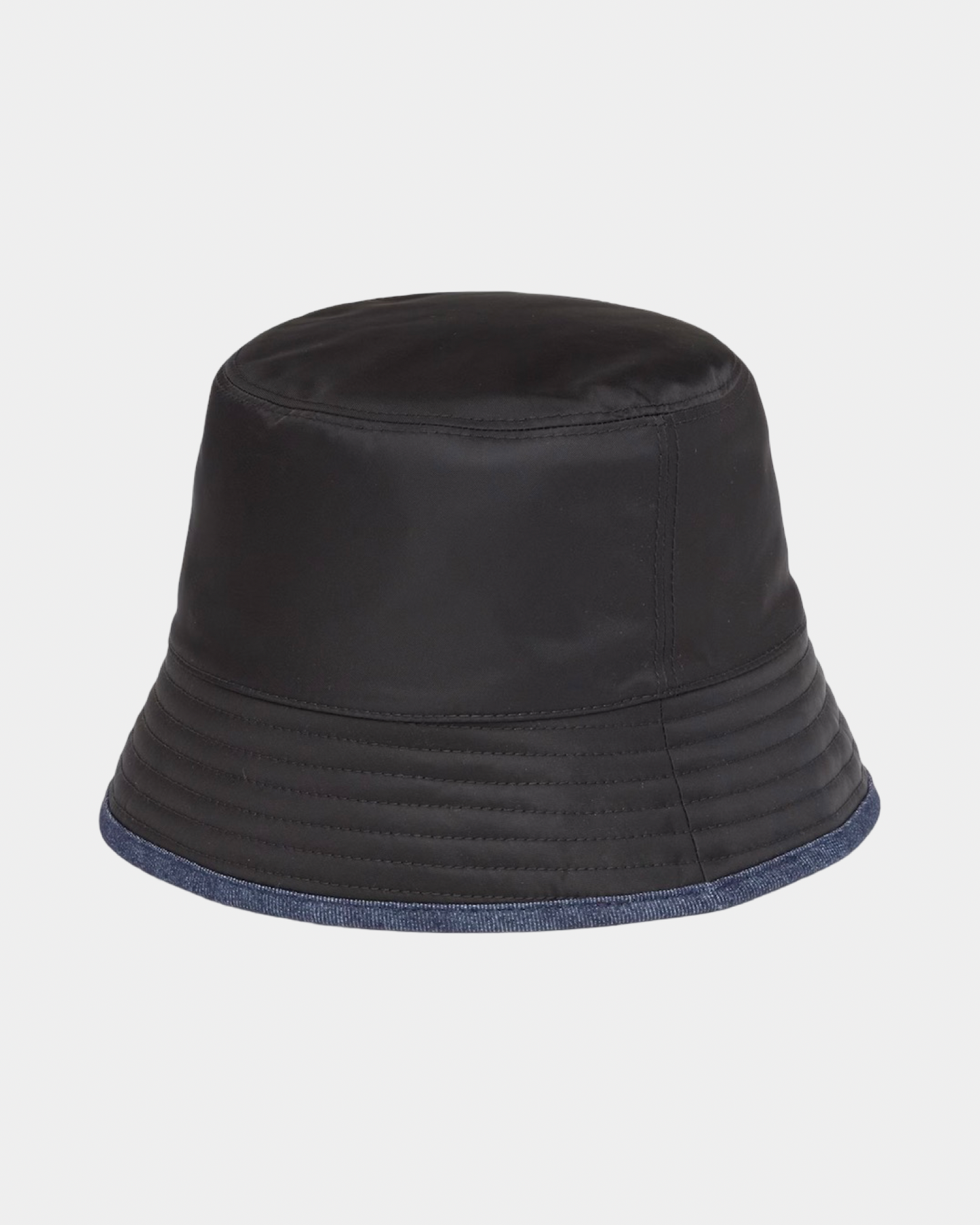 Prada Nylon Bucket Hat Black/Blue - Creps City