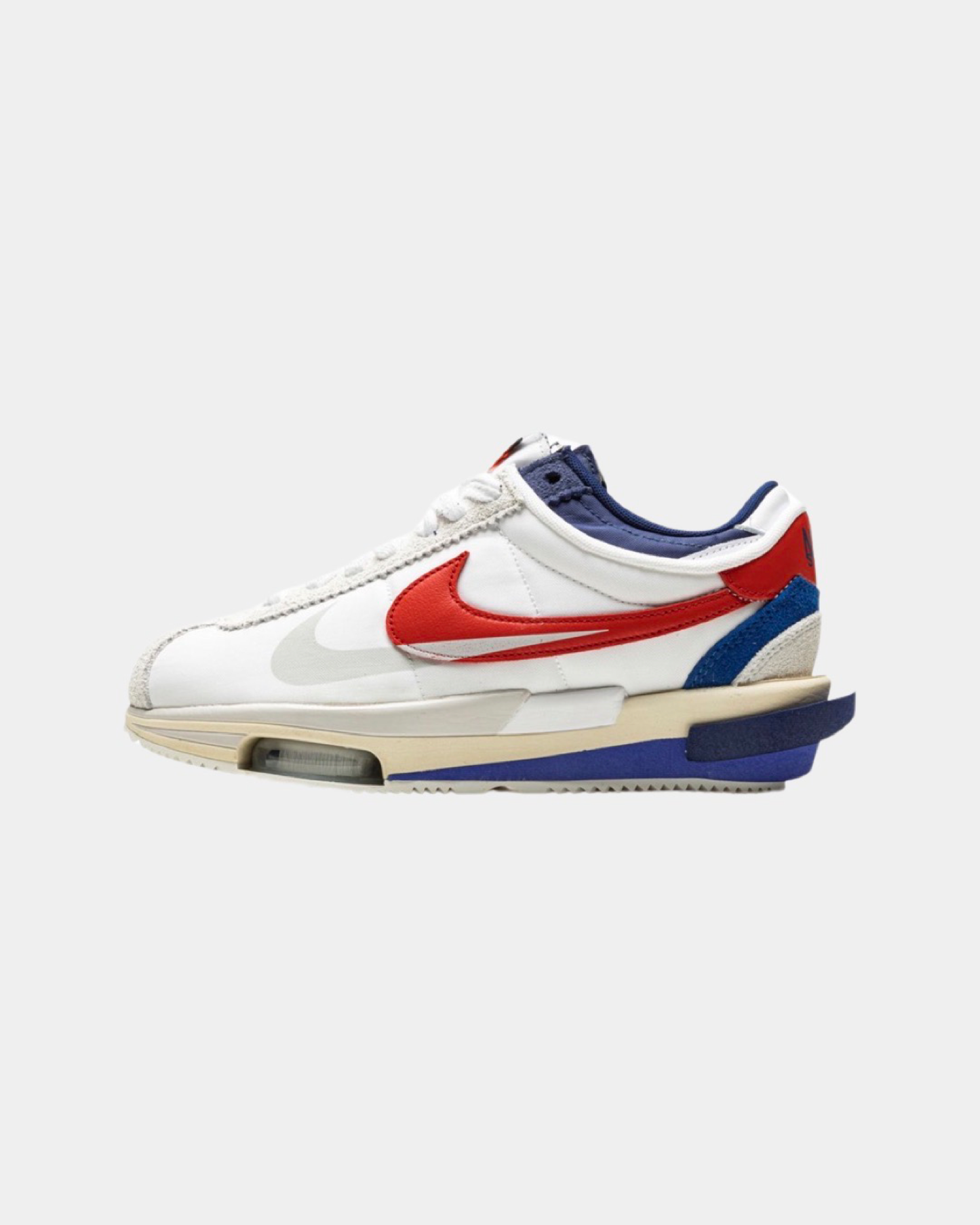 Sacai x Cortez x Nike 4.0 “White/Red/Blue” - Creps City