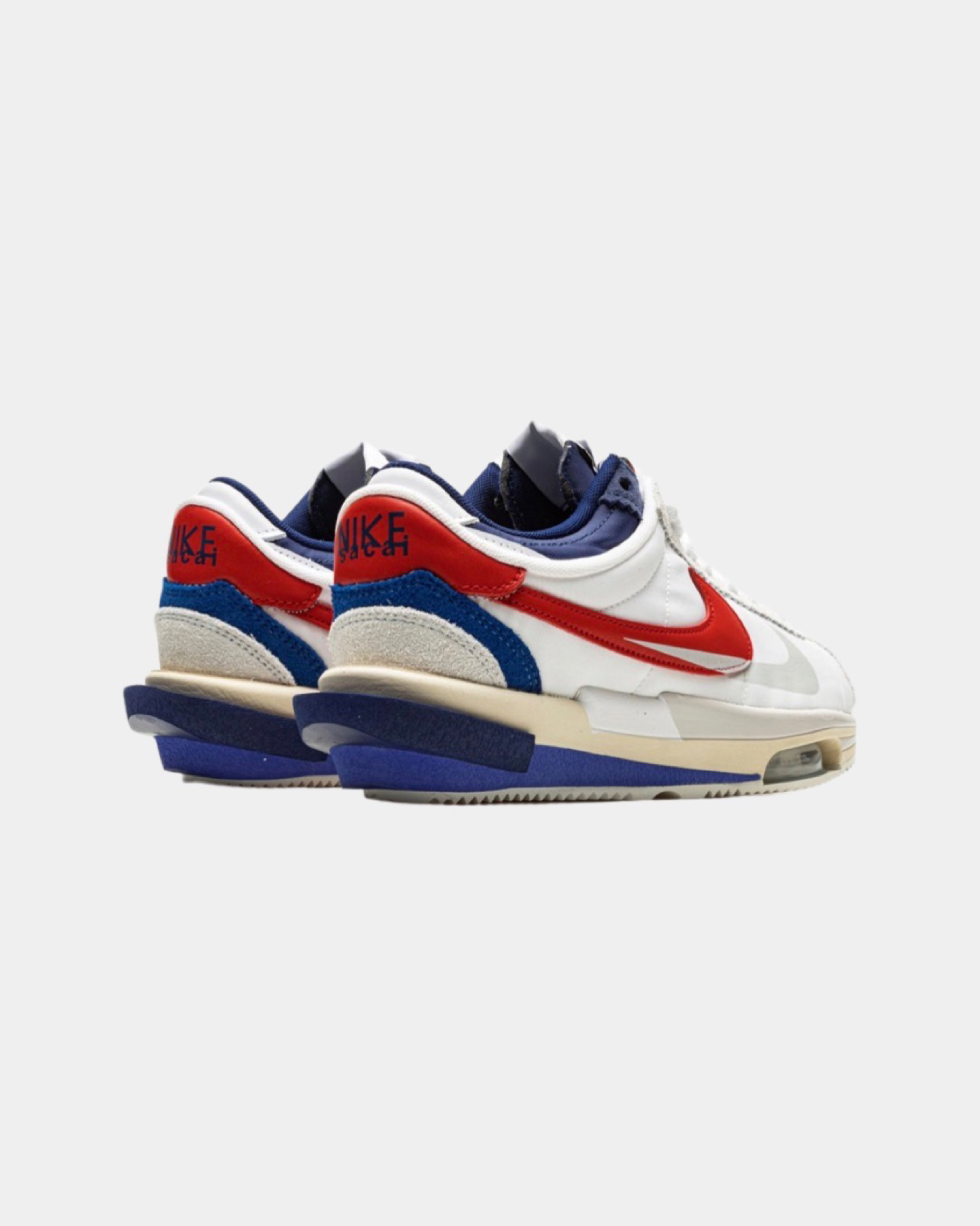 Sacai x Cortez x Nike 4.0 “White/Red/Blue” - Creps City