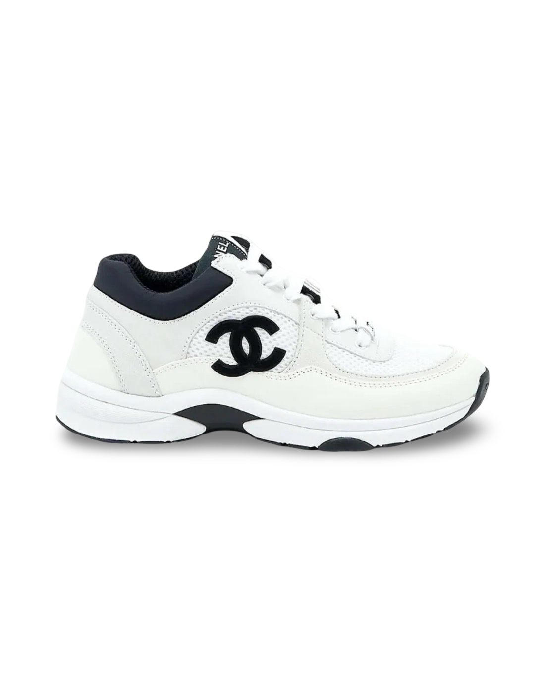 Chanel CC Logo Sneaker 'White'