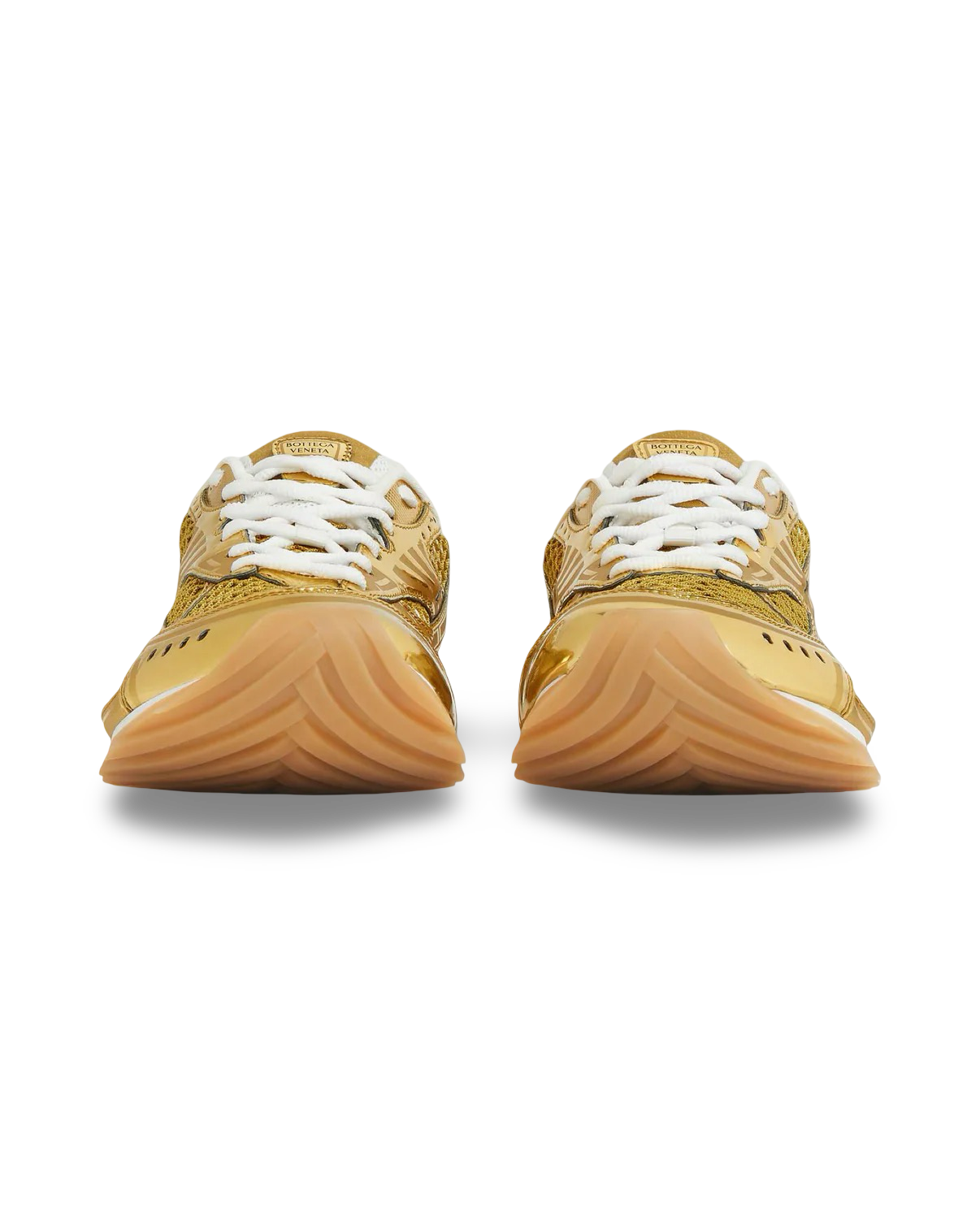 Bottega Veneta Orbit Sneaker 'Gold/White'