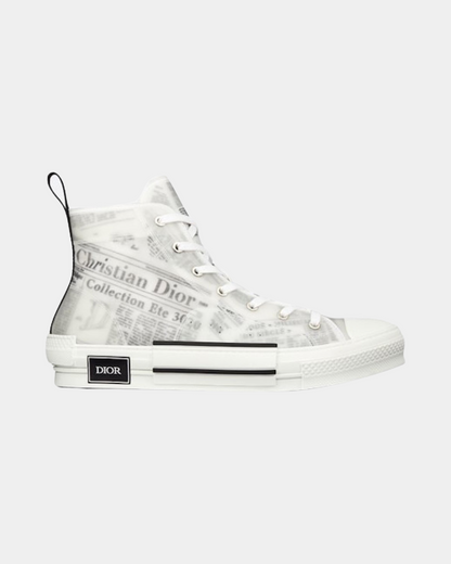 DIOR x Daniel Arsham Newspaper B23 High-Top Sneaker - Creps City