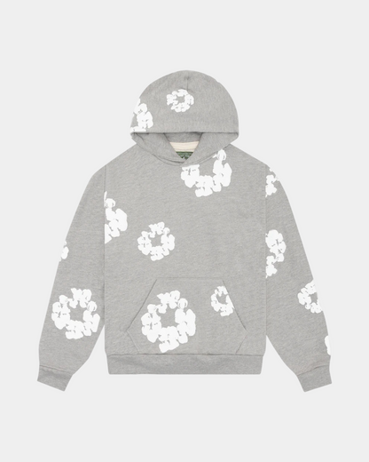 Denim Tears The Cotton Wreath Hoodie 'Grey' - Creps City