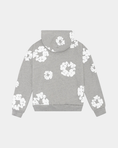 Denim Tears The Cotton Wreath Hoodie 'Grey' - Creps City