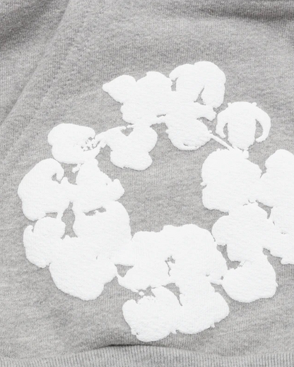 Denim Tears The Cotton Wreath Hoodie 'Grey' - Creps City