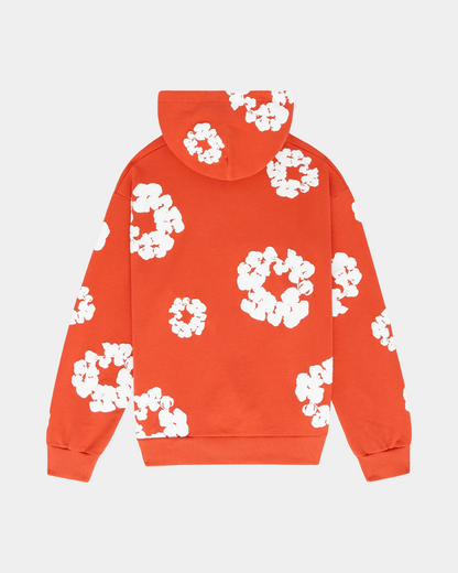 Denim Tears The Cotton Wreath Hoodie 'Orange' - Creps City