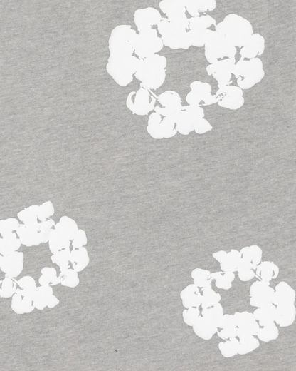 Denim Tears The Cotton Wreath Shorts 'Grey' - Creps City