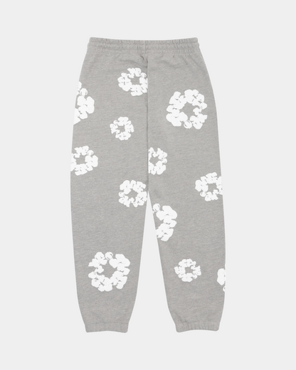 Denim Tears The Cotton Wreath Sweatpants 'Grey' - Creps City