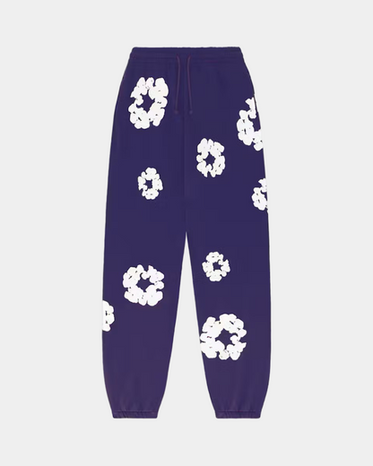 Denim Tears The Cotton Wreath Sweatpants 'Purple' - Creps City