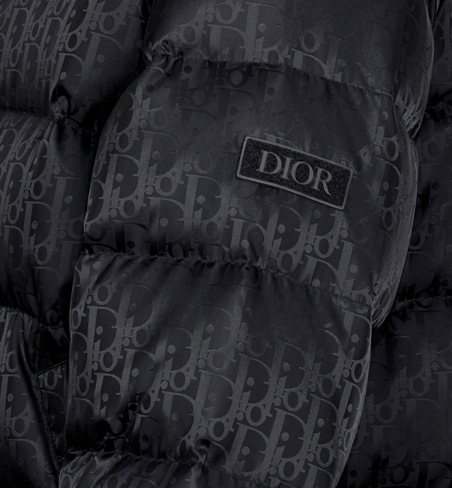 Dior Oblique Down Jacket 'Black' - Creps City