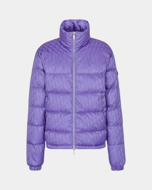 Dior Oblique Down Jacket 'Purple' - Creps City