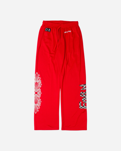Chrome Hearts x Matty Boy Mesh Jersey Pants 'Red'