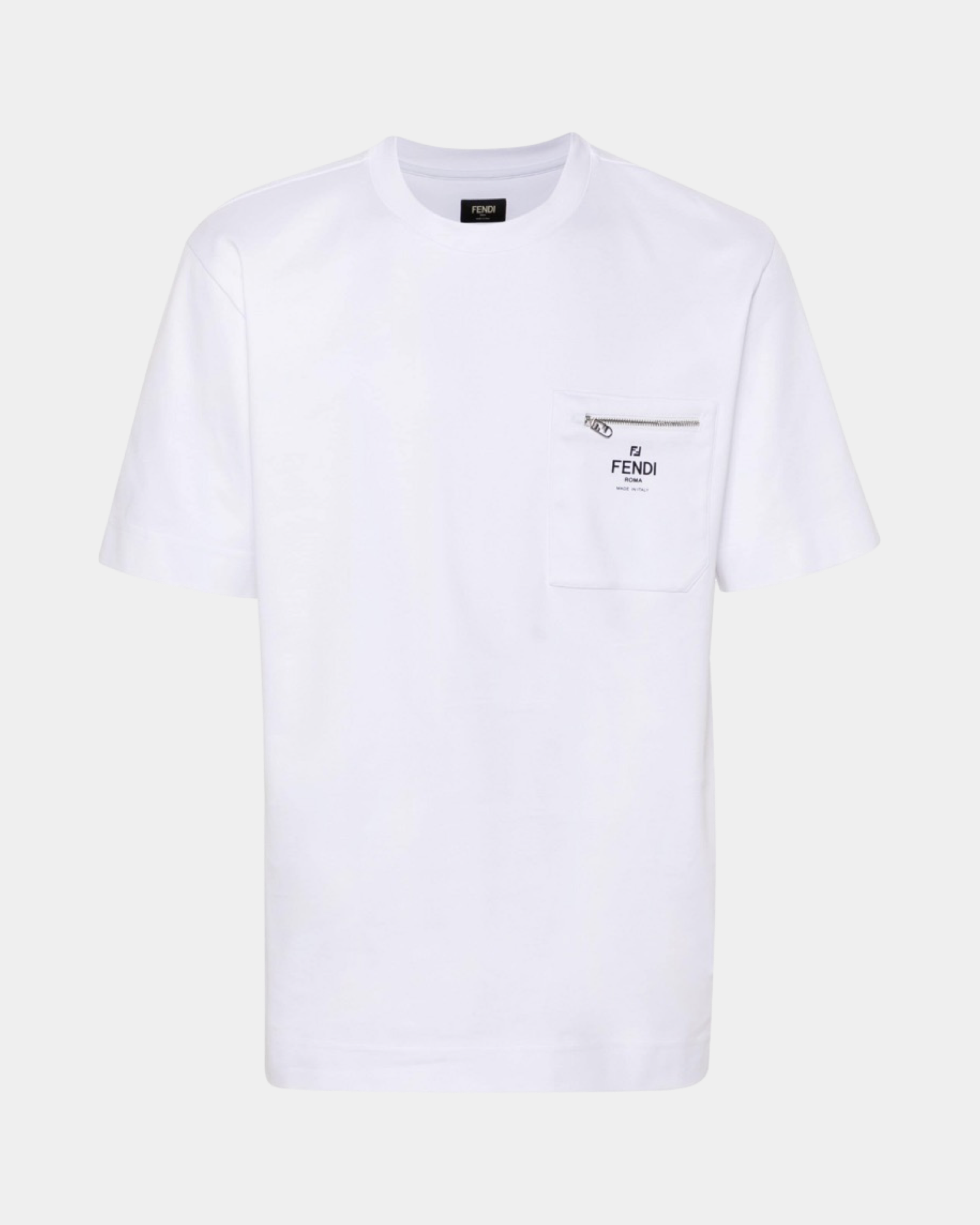 Fendi Logo Print Cotton T-Shirt - Creps City