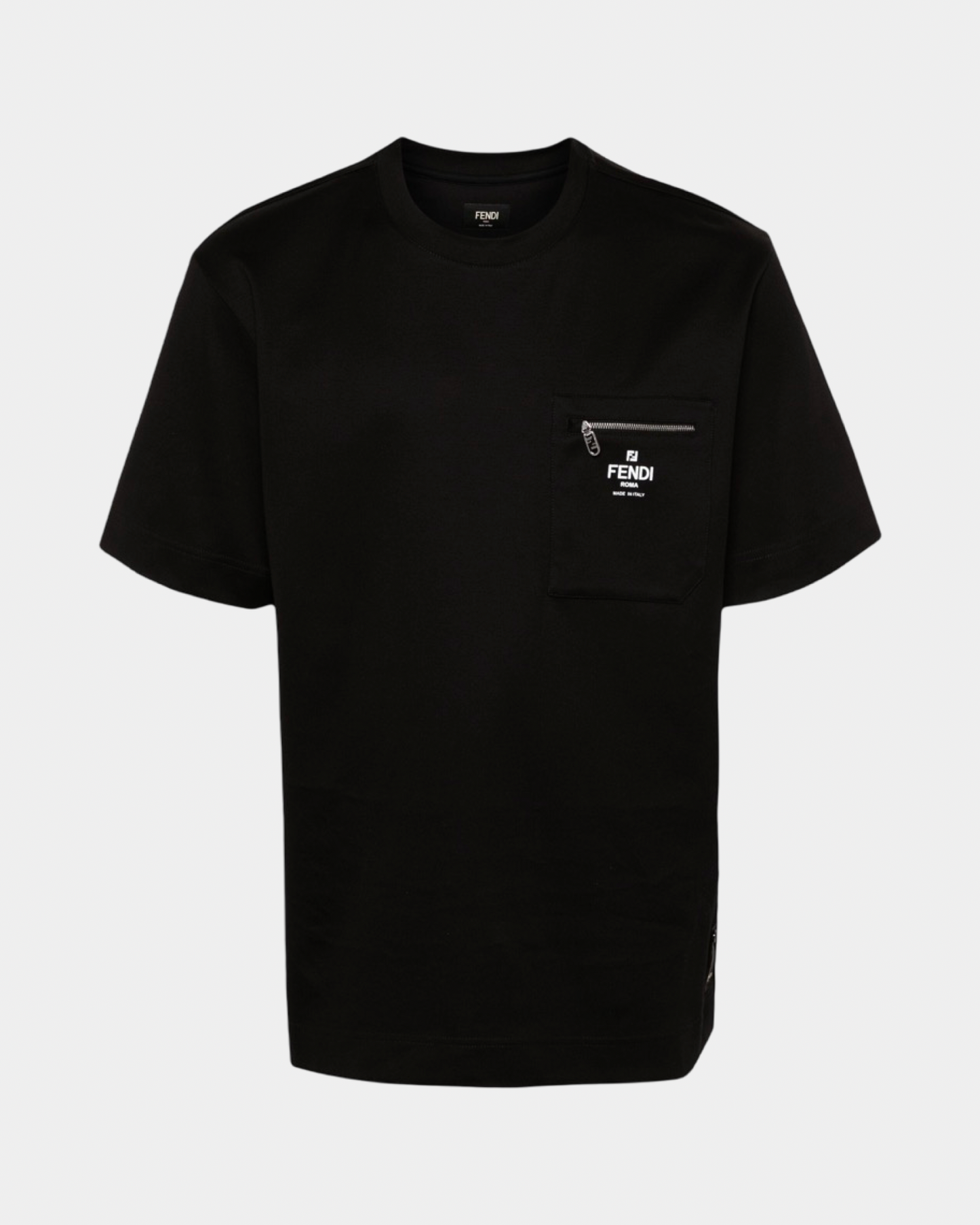 Fendi Logo Print Cotton T-Shirt - Creps City