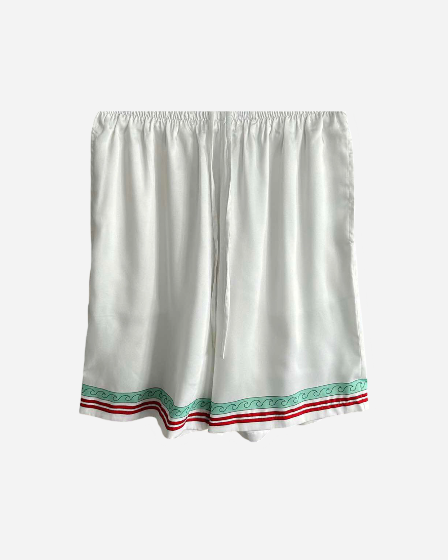 Casablanca Caviar Kaspia Silk Shorts