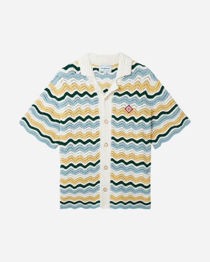 Casablanca Wavy Boucle Shirt
