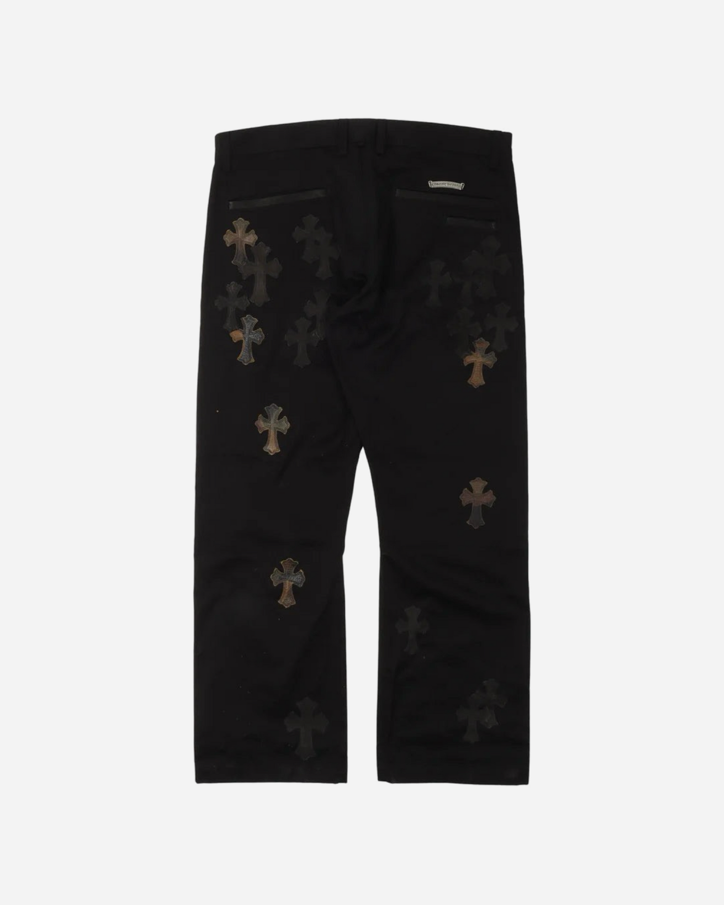 Chrome Hearts Cross Patch Pants 'Black/Camo