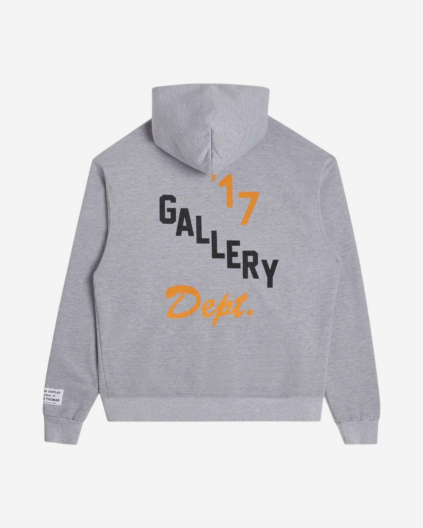 Gallery Dept. Boxing Merch Zip Hoodie 'Heather Grey'