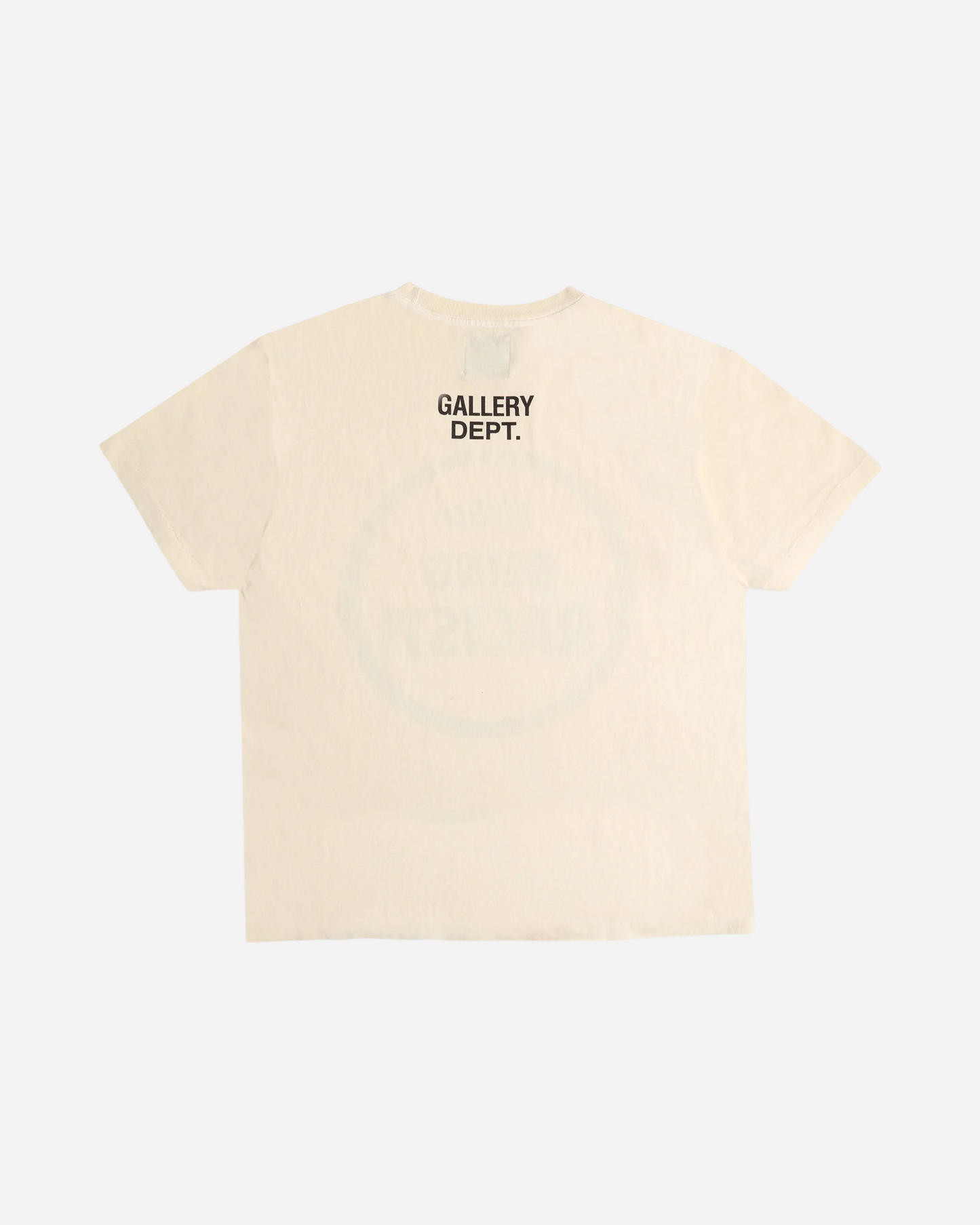 Gallery Dept. Stop Being Racist Tee 'Cream'