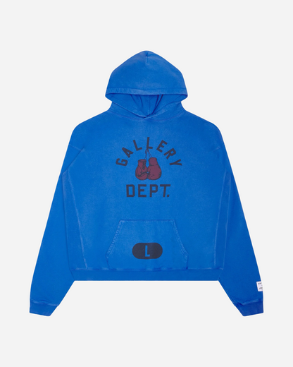 Gallery Dept. Boxing Merch Hoodie 'Royal'