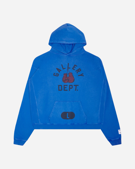 Gallery Dept. Boxing Merch Hoodie 'Royal'