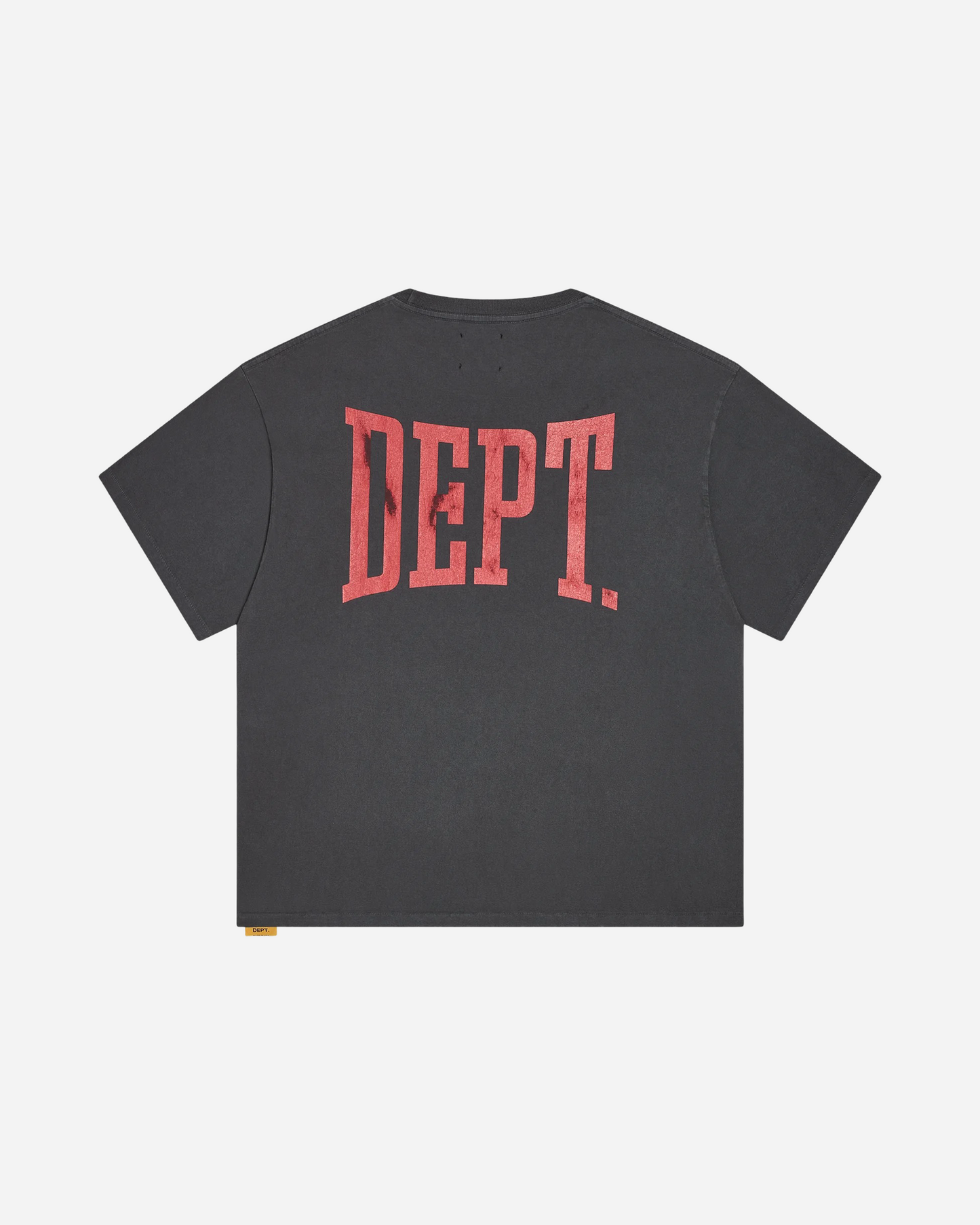 Gallery Dept. Dept Gym Logo Tee 'Vintage Black/Red'