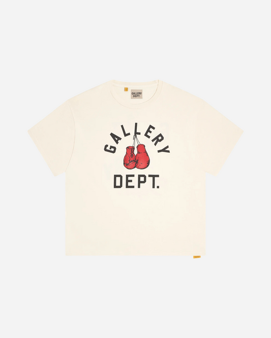 Gallery Dept. Boxing Merch Tee 'Cream'