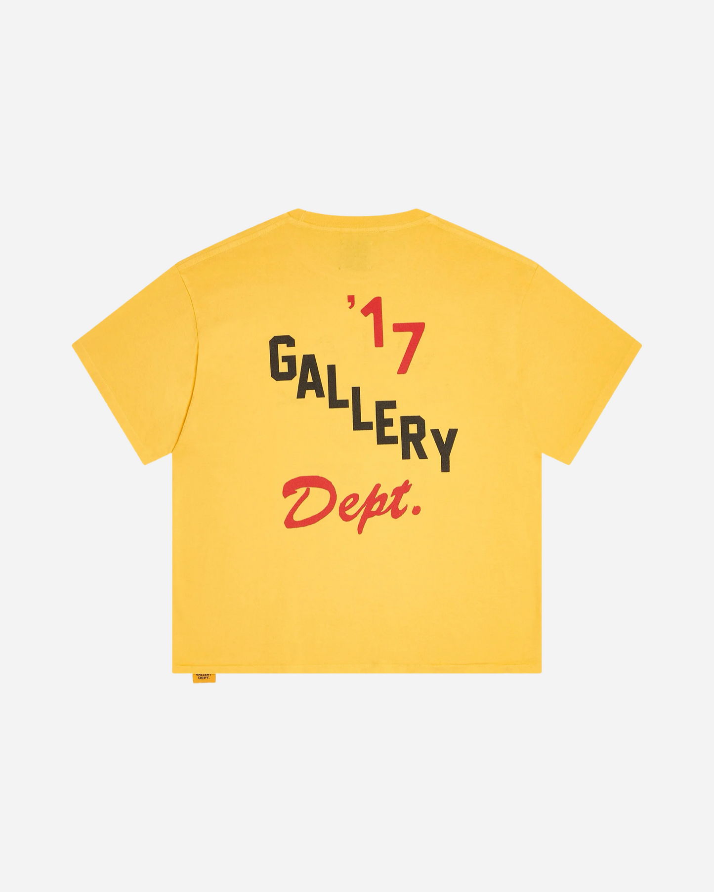 Gallery Dept. Boxing Merch Tee 'Gold Yellow'