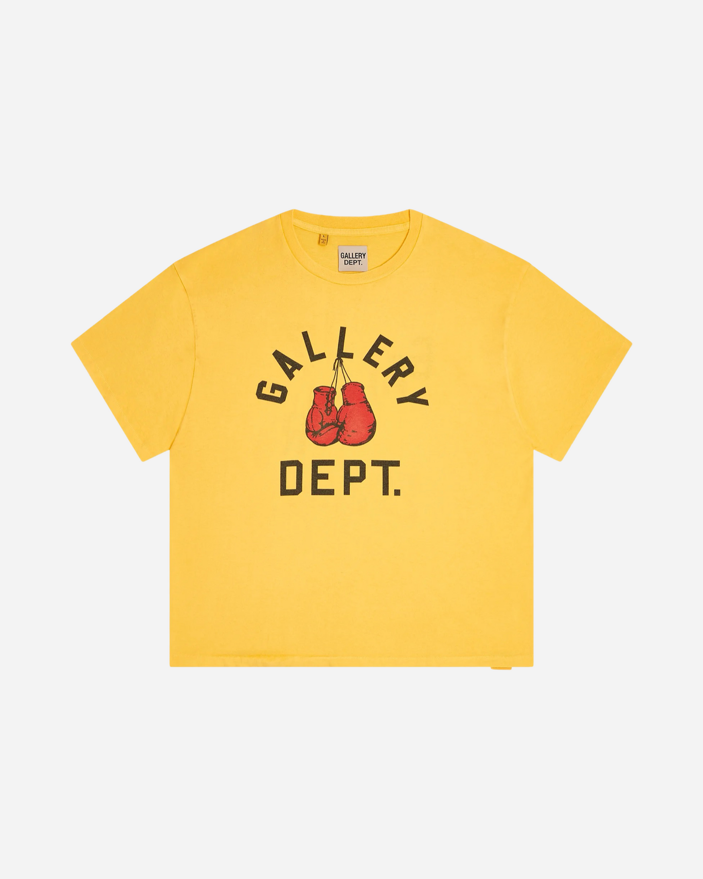 Gallery Dept. Boxing Merch Tee 'Gold Yellow'