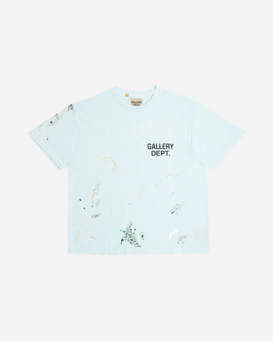 Gallery Dept. Souvenir Tee Painted 'Baby Blue'